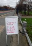 Beacon Centre Salford flood relief HQ